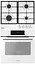 Комплект Hansa духовка электрическая + эмалированная газовая поверхность белый - миниатюра 3