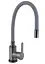 Змішувач для кухні Brinex Pure 015F3 з гнучким виливом Graphite/Grey BRIPUR015F3GRG - мініатюра 1