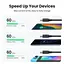 Кабель USB-C 100W UGREEN US562 Type-C to Type-C PD QC 4.0/3.0 для быстрой зарядки MacBook Pro, Samsung PVC 1.5м (15177) - миниатюра 3