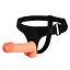 Страпон Baile Ultra Passionate Harness Sensual Comfort 18.5 см телесный - миниатюра 2