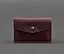Кожаный кард-кейс 9.0 бордовый краст - миниатюра 1