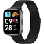 Ремінець DK для Xiaomi Redmi Watch 3 Active / 3 Lite Metal Milanese Loop Magnetic (black) - мініатюра 1