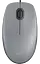 Миша Logitech M110 Silent-MID GRAY-USB-AKOYA - мініатюра 1