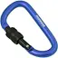 Брелок-карабін Munkees 3248 D with Screw Lock 8х80 мм Dark Blue (1012-3248-DB) - мініатюра 1