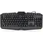 Клавиатура с подсветкой USB Jedel K504, длина кабеля 170 см, (Eng/Укр/Рус), (483х188х35 мм) Black, 104к, Q20 - миниатюра 1