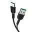Кабель HOCO X33 Type-C 5A Surge charging data cable Black - мініатюра 3