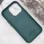 Шкіряний чохол Leather Case AAA with MagSafe and Animation для Apple iPhone 14 Pro Max 6.7 Forest Green - мініатюра 7