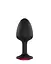 Анальна пробка з кристалом Dorcel Geisha Plug Ruby M 8 см (рожевий) - мініатюра 2