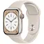 Смарт-часы Apple Watch Series 8 GPS 41 mm Starlight Aluminum Case w. Starlight S. Band-M/L (MNUF3) - миниатюра 1