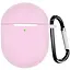Чехол-накладка DK Silicone Candy Friendly с карабином для Xiaomi Redmi Buds 4 (pink) - миниатюра 1