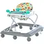Детские ходунки Bambi M 6061-11-4 с музыкой, светом, 8 колесами, стопорами и регулировкой высоты, серо-голубые - миниатюра 1