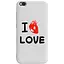 Чехол-накладка Toto Pure TPU 2 mm Print Case Xiaomi Redmi Go #42 Love Heart White - миниатюра 1