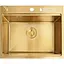 Мойка для кухни Nett NG-5747 золотая из нержавейки с PVD покрытием многофункциональная. - миниатюра 1
