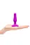Анальна пробка B-Vibe Vibrating Novice Plug 10 см (рожевий) - мініатюра 5