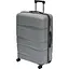 Набір валіз 4в1 ABS-пластик з кодовим замком і телескопічною ручкою сірий (P002) - мініатюра 3