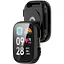 Чехол-накладка DK Пластик Gloss Glass Full Cover для Xiaomi Redmi Watch 3 Active / 3 Lite (black) - миниатюра 2