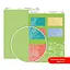 Папір дизайнерський двосторонній „Ніжність квітів“ 3 21х29,7см 200г/м2 ROSA TALENT - мініатюра 1
