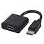 Переходник Cablexpert DisplayPort-HDMI, 0,1 м, черный (A-DPM-HDMIF-002) - миниатюра 1