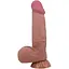 Фалоімітатор Baile Sliding Skin Bendable 8.5'' 21.8 см коричневий - мініатюра 1