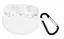 Чохол-накладка DK Silicone Candy Friendly з карабіном для Oppo Enco Free 2/2i (white) - мініатюра 2