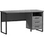 Стіл прямий лофт з тумбою ОП-172 Orange-Line 1400х600х750 Чорний/Графіт - мініатюра 1