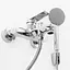 Смеситель для ванны Rea Viral настенный хром REA-B2021 Хром - миниатюра 2