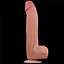 Фаллоимитатор LoveToy Sliding-Skin Dual Layer Dong King Sized 31 см телесный - миниатюра 2