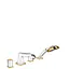 Смеситель для ванны Hansgrohe Metropol Classic 31315090 Золотой - миниатюра 1