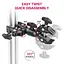 Шарнірне кріплення Ulanzi R096 Double Super Clamp (UV-2870 R096) - мініатюра 5