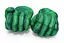 Рукавички Кулак Халка Fist Hulk HU.02.022 - мініатюра 5