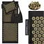 Коврик акупунктурный 4FIZJO Eco Mat Аппликатор Кузнецова с подушкой 130 x 50 см Black/Gold 4FJ0291 (P-5907739313591) - миниатюра 2
