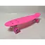 Скейт Пенни Борд A-Toys Penny Board Maraton со светящимися колёсами с декой 55 см розовый - миниатюра 2
