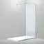 Душова стінка Volle 900x1900 + профіль стіновий + тримач скла (D) 1000мм Walk-In 18-08-90+01-01+05D-100, прозорий - мініатюра 1