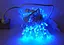 Гирлянда внешняя прямая 200 led blue (белый провод) 5мм 20м - миниатюра 2