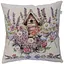 Наволочка гобеленовая Прованс Лавандовый сад Птичка возле скворечника 45х45 см (44302) - миниатюра 1
