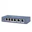 Коммутатор Hikvision PoE DS-3E0106HP-E 4x10/100 PoE 2хRJ45 Uplink 145х68.45х25.6 мм Black - миниатюра 1