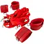 Бондажний набір Bad Kitty Naughty Toys Bed Restraints 5 шт. червоний - мініатюра 1