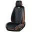 Премиум накидки для передних сидений Winso Pro PRESTIGE, black 2шт.(410110) - миниатюра 1