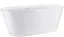Ванна акриловая отдельностоящая Rea Mlano 170x73 whte REA-W2001 Белый - миниатюра 3