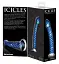 Фалоімітатор Icicles Model 29 19 см синій - мініатюра 4