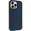 Чохол Epik Silicone Case Full Protective AA для Apple iPhone 13 Pro Max 6.7 Синій/Deep navy - мініатюра 1