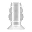 Анальний тонель Sono Hollow Tunnel Butt Plug No.51, 12.7 см (прозорий) - мініатюра 1
