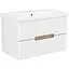Тумба з умивальником Volle Solo 80 см Білий 1910.308007 - мініатюра 1