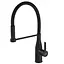 Змішувач для кухні Mixxus Premium Summer 017 Black з гнучким виливом MI6961 Чорний матовий - мініатюра 1