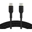 Кабель Belkin USB-C > USB-C зарядка/синхронизация 1м 60Вт Type-C плетен черный - миниатюра 1