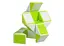 Змійка Рубіка біло-зелена в коробці (Smart Cube Snake White and Green in box) (SCT404) - мініатюра 4