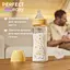 Бутылочка для кормления Chicco Perfect Easy стеклянная с силиконовой соской 0+, 240 мл желтая (20252.30) - миниатюра 5