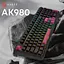 Клавіатура Ajazz AK980 Red switches Black Red (AK980-R-BR) - мініатюра 6