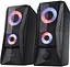 Акустическая система GXT 606 Javv 2.0 USB/AUX RGB черный Trust teh0013356 - миниатюра 1