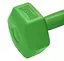 Гантелі композитні PowerPlay 4124 Hercules 2*2 кг Зелені 2 шт (PP_4124_2kg_2in) - мініатюра 4